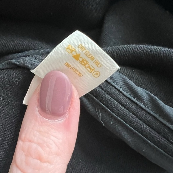 Kate Spade - Career Black Dress Two Front Pockets 3/4 Sleeves Sz 8 - Picture 8 of 8